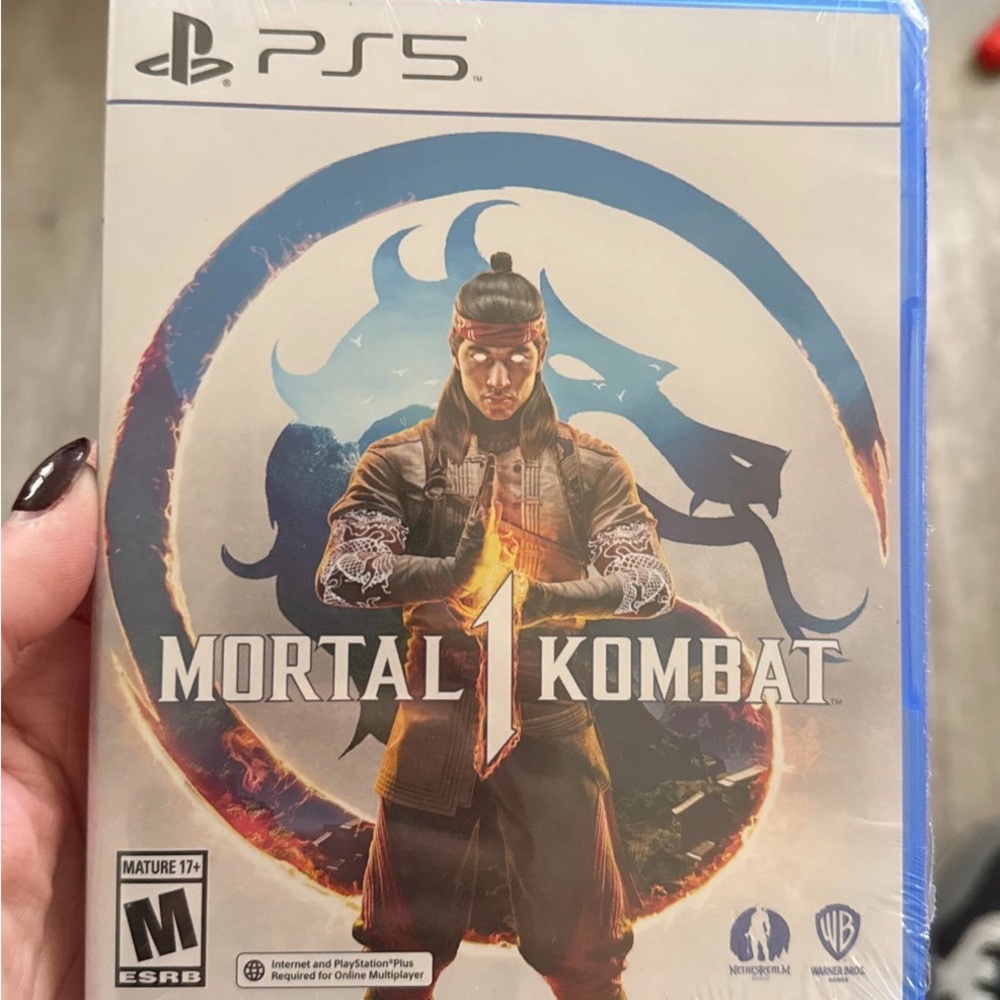 Mortal Kombat 1 for PS5 - Blue Cover